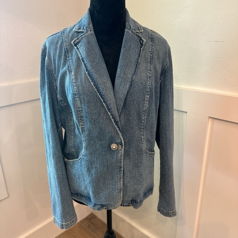 St. John's Bay Classic‎ Denim Blazer